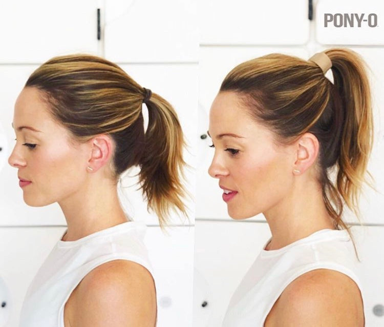 PONY-O Ponytail Holders: How to Create a More Voluminous Ponytail When You Have Fine Hair
