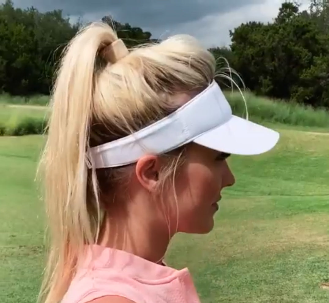 Pony-O creates the perfect high ponytail for golf!