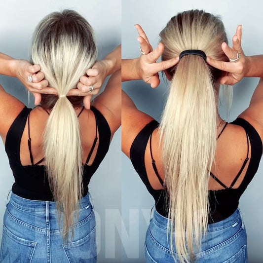 PONY-O Ponytail Holders: How to Get Fuller Ponytails for Fine Hair
